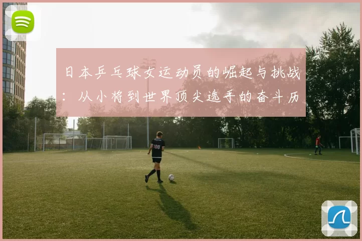日本乒乓球女运动员的崛起与挑战：从小将到世界顶尖选手的奋斗历程